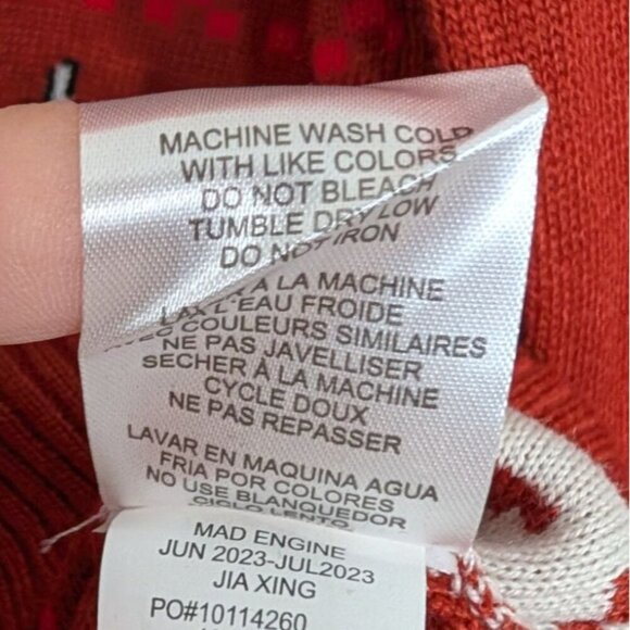 Marvel Ugly Christmas Sweater Boys Size XXL Iron Man Spider Man Captain America - Picture 5 of 9